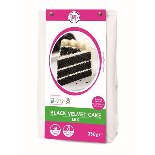 Tasty Me Black Velvet Cake Mix - Glutenvrij Tasty Me Black Velvet Cake Mix - Glutenvrij