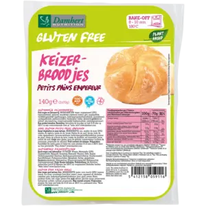 Damhert Keizerbroodjes - Glutenvrij Damhert Keizerbroodjes - Glutenvrij