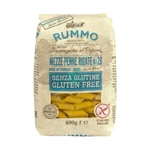Rummo Mezze Penne Rigate 400g - Glutenvrij