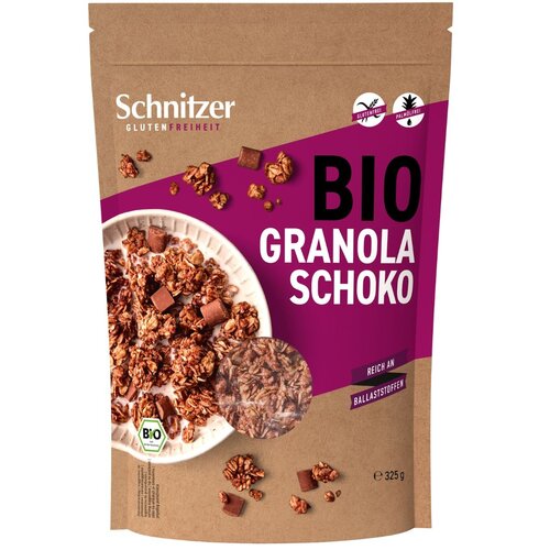 Granola Chocolade Biologisch - Glutenvrij Granola Chocolade Biologisch - Glutenvrij