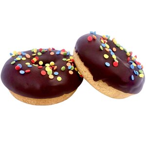 I am Gluten Free Chocolade Donuts met Confetti 2 stuks - Glutenvrij