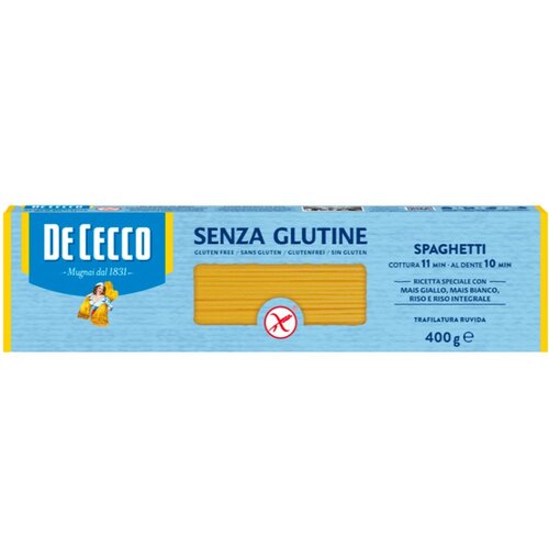 De Cecco Spaghetti 400 gram - Glutenvrij De Cecco Spaghetti 400 gram - Glutenvrij
