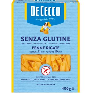 De Cecco Penne 400 gram - Glutenvrij De Cecco Penne 400 gram - Glutenvrij