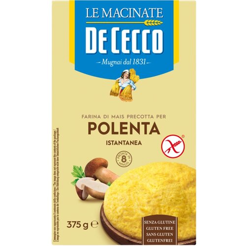 De Cecco Instant Polenta 375 gram - Glutenvrij De Cecco Instant Polenta 375 gram - Glutenvrij