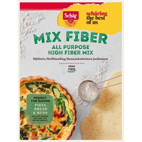 Schär Mix Fiber 500 gram - Glutenvrij Schär Mix Fiber 500 gram - Glutenvrij