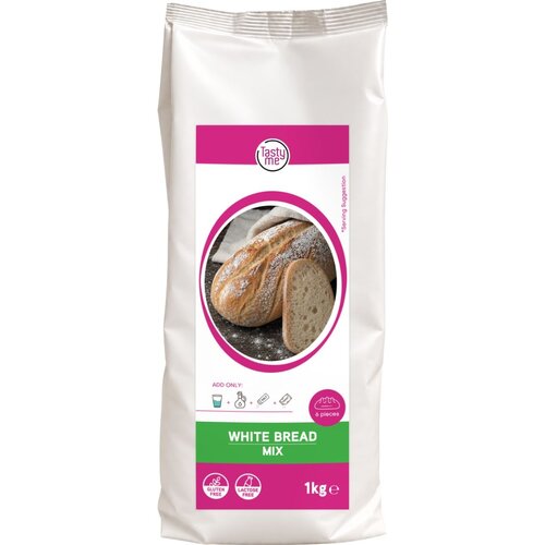 Tasty Me Witbrood Mix 1000 gram - Glutenvrij Tasty Me Witbrood Mix 1000 gram - Glutenvrij