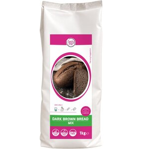 Tasty Me Broodmix Donkerbruin 1000 gram - Glutenvrij Tasty Me Broodmix Donkerbruin 1000 gram - Glutenvrij