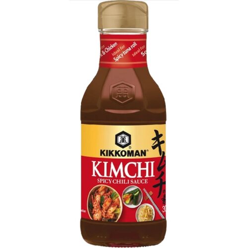 Kikkoman Kimchi Spicy Chili Saus 300 gram - Glutenvrij Kikkoman Kimchi Spicy Chili Saus 300 gram - Glutenvrij