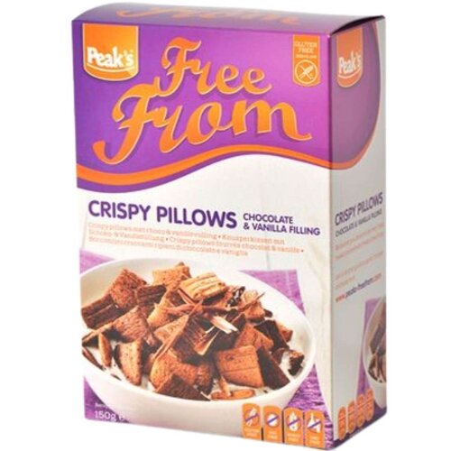 Peak's Free From Crispy Pillows 150 gram - Glutenvrij Peak's Free From Crispy Pillows 150 gram - Glutenvrij