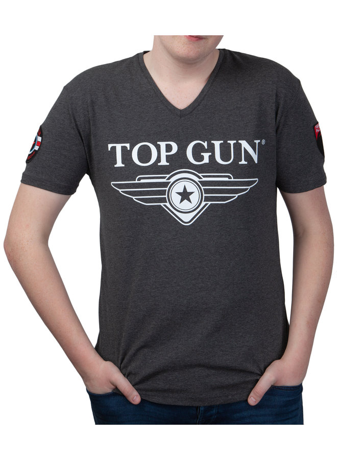 Top Gun ® "Hyper" T-shirt, Antraciet
