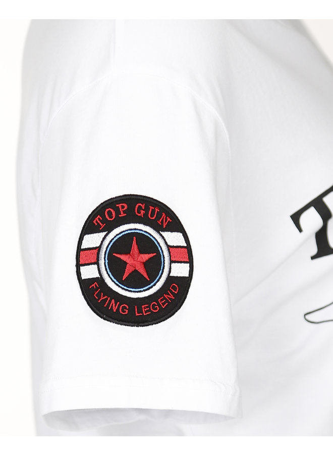 Top Gun ® "Hyper" T-shirt, blanc
