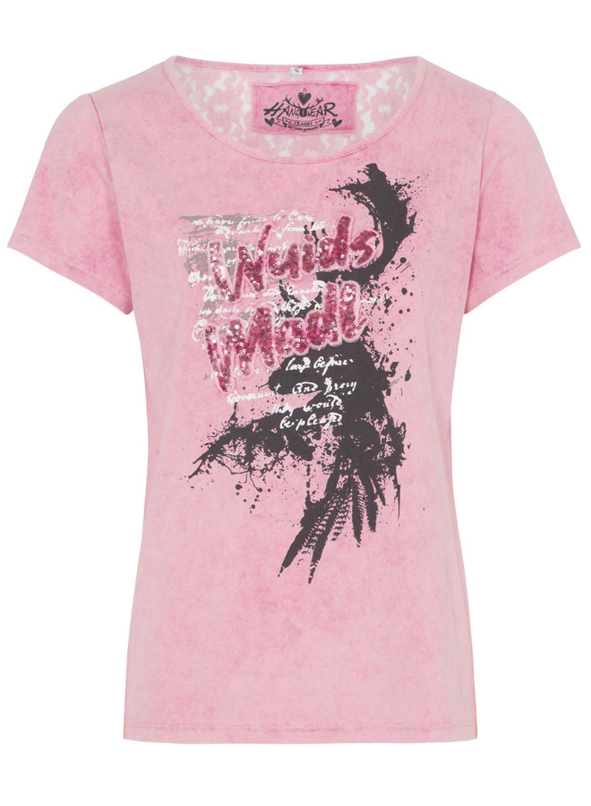 HangOwear ® dames T-shirt Cloe, roze