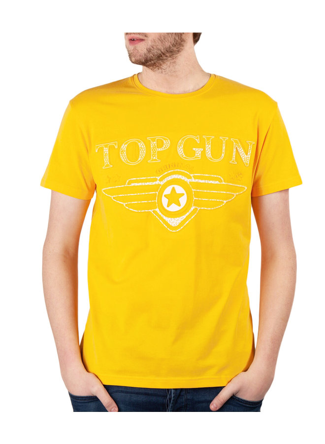 Top Gun ® T-Shirt "Defend" Yellow
