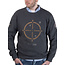 Top Gun Top Gun Sweatshirt Rundhals "Target Disc" mit Patches