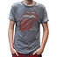 Rockstarz T-shirt Rockstarz The Rolling Stones "Burned Out Tongue" Gris