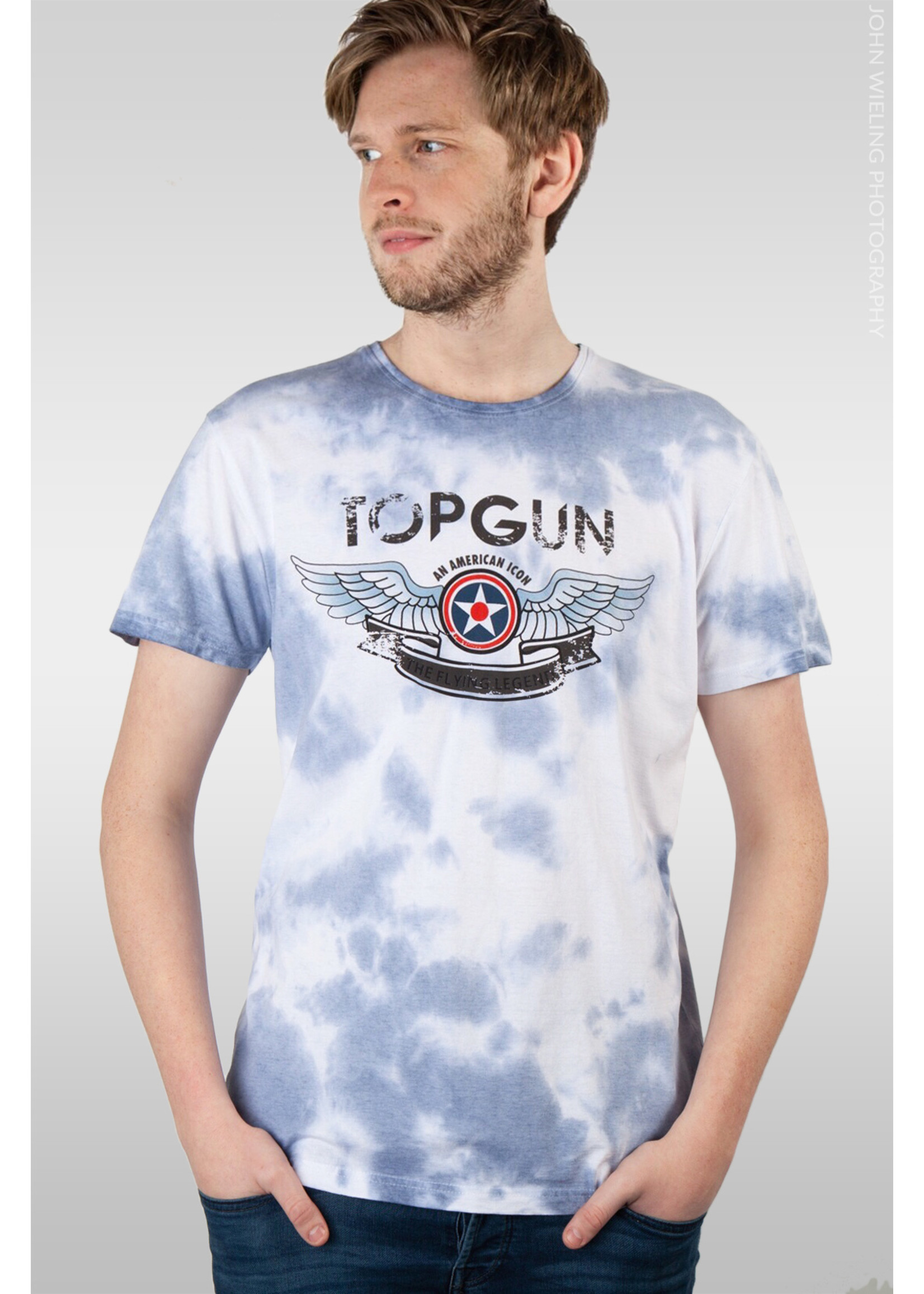 Top Gun T-Shirt Top Gun ® «American Icon» Camouflage Marine