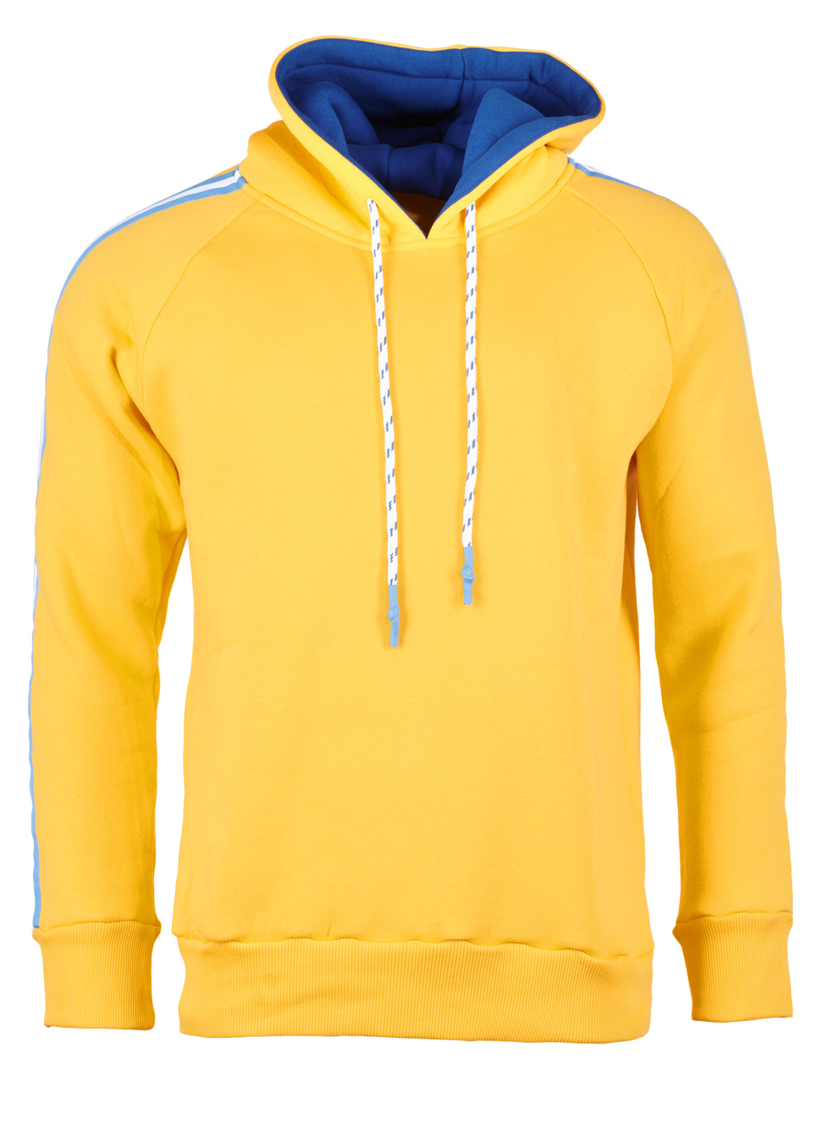 Top Gun Top Gun Hoodie Sweatshirt "Logo Stripe" geel