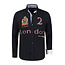 John Brilliant Overhemd Polosport London, donkerblauw