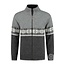 Norfinde Skandinavischer Cardigan-Windstopper aus 100% reiner Wolle von Norfinde, Grau