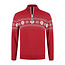 John Brillant John Brilliant ® Norwegian Mens Pullover Merino, Red