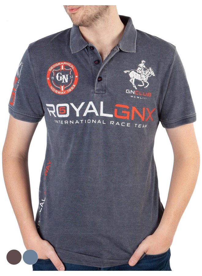 Geographical Norway ® Poloshirt Royal GNX