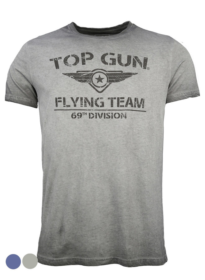 Top Gun T-shirt, round neck made of cotton "Flying Team"