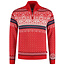 Kama Kama ® Herren Pullover Merino Nordic, Rot