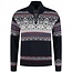 Kama Kama ® Mens Pullover Merino Nordic, navy