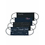 Soccx Soccx ® Fabric masks with Glitter print 4-pack miscellaneous