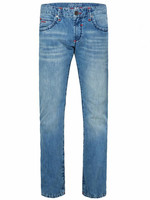 Camp David  Jeans mit Kontraststreifen, Regular Fit Stone Used