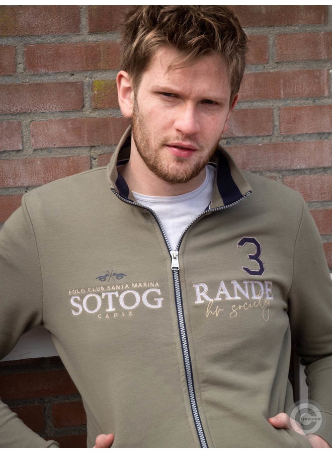 HV Polo, men's sweat jacket from Sotogrande