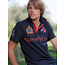 John Brilliant John Brilliant ® Poloshirt New York. donkerblauw