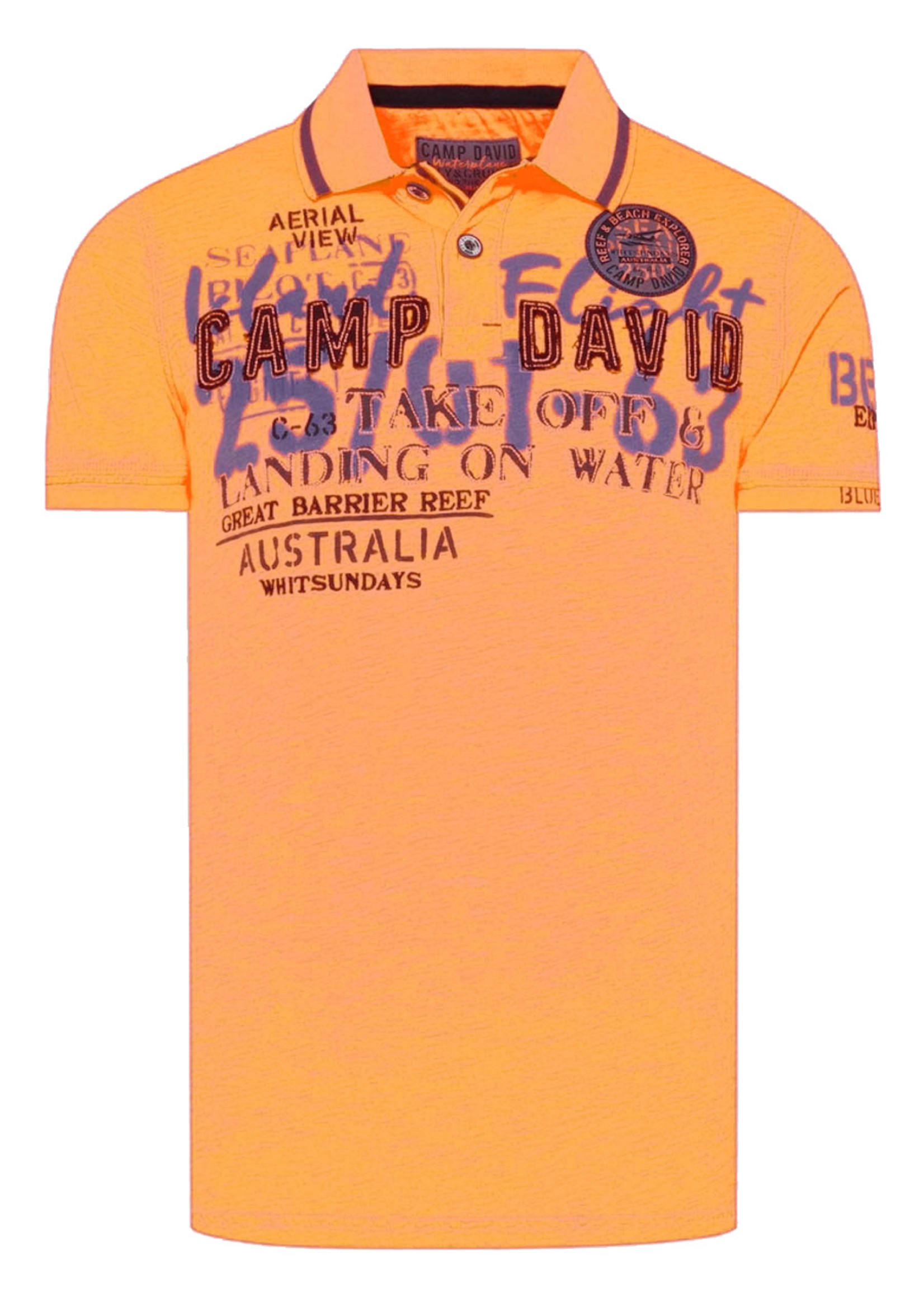 Camp David  Camp David ® Poloshirt-Trikot „Fly and Cruise“