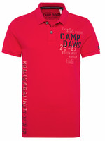 L Baumwolle blau #1d41ce6 Camp David Camp David Poloshirt Herren Polohemd Shirt Gr 