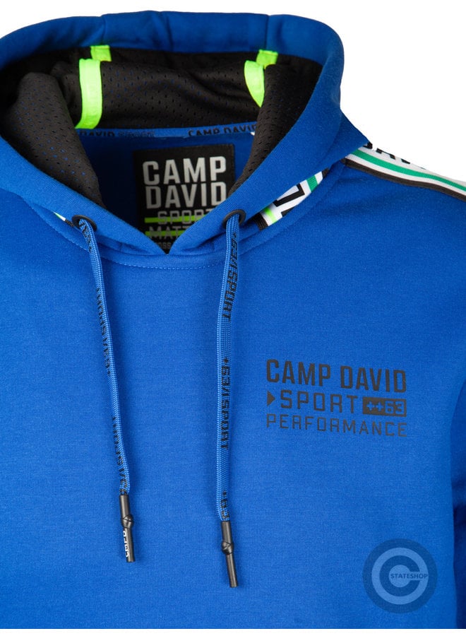 Camp David ® hooded sweatshirt "Sport Performance"