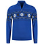John Brillant John Brilliant ® Noorse heren trui Merino, Kobalt