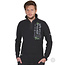 Camp David Camp David, Pullover Mit Troyer-Kragen Und Artworks