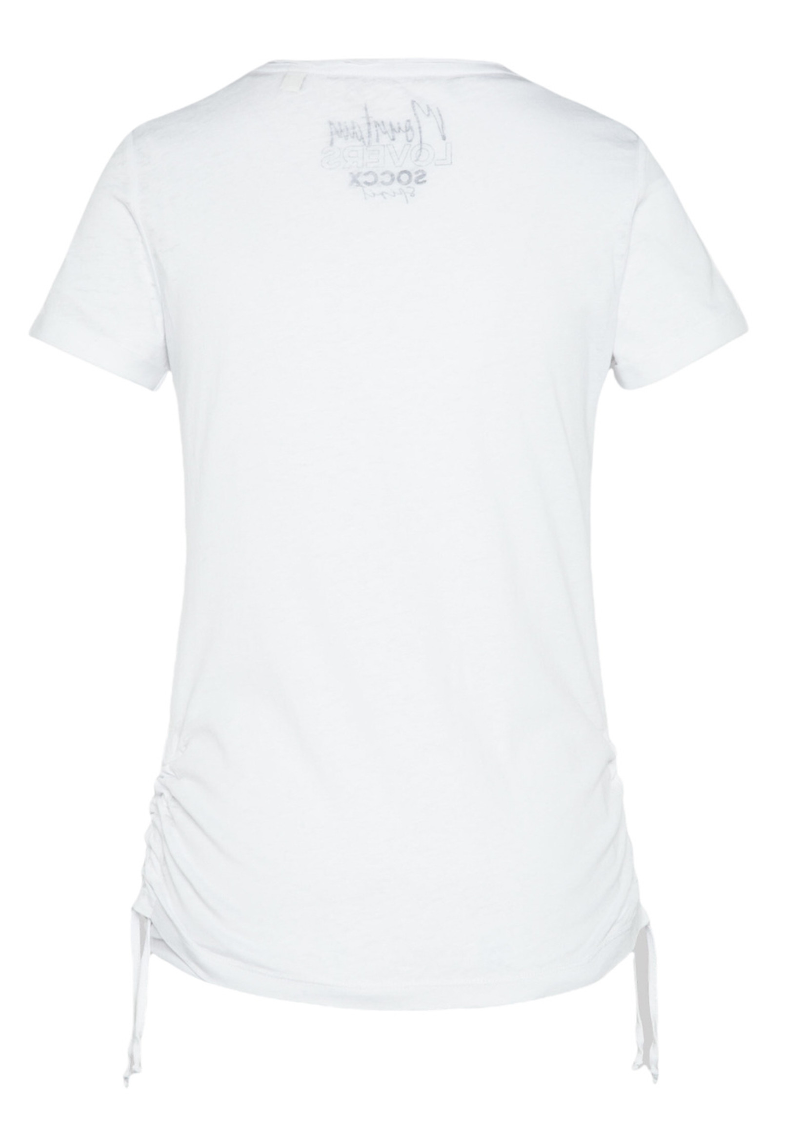 Soccx  Soccx ® T-shirt with print and side ruffles