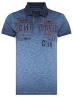 Camp David  Polo shirt with label applications