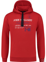 John Brilliant Hoodie sweatshirt with nautical print