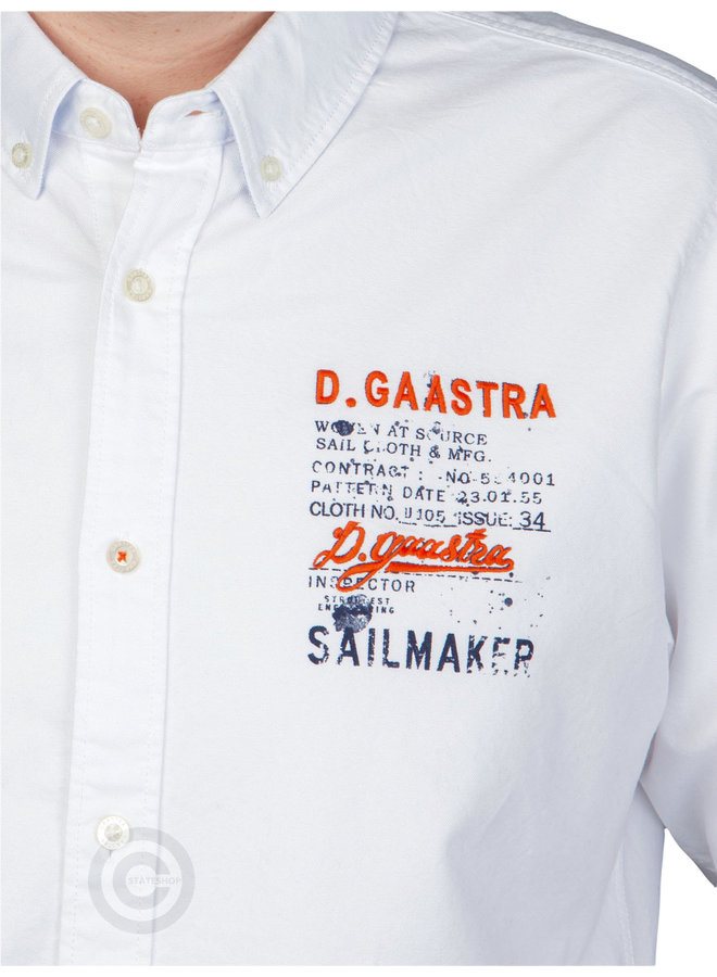 Gaastra men's oxford Shirt, white