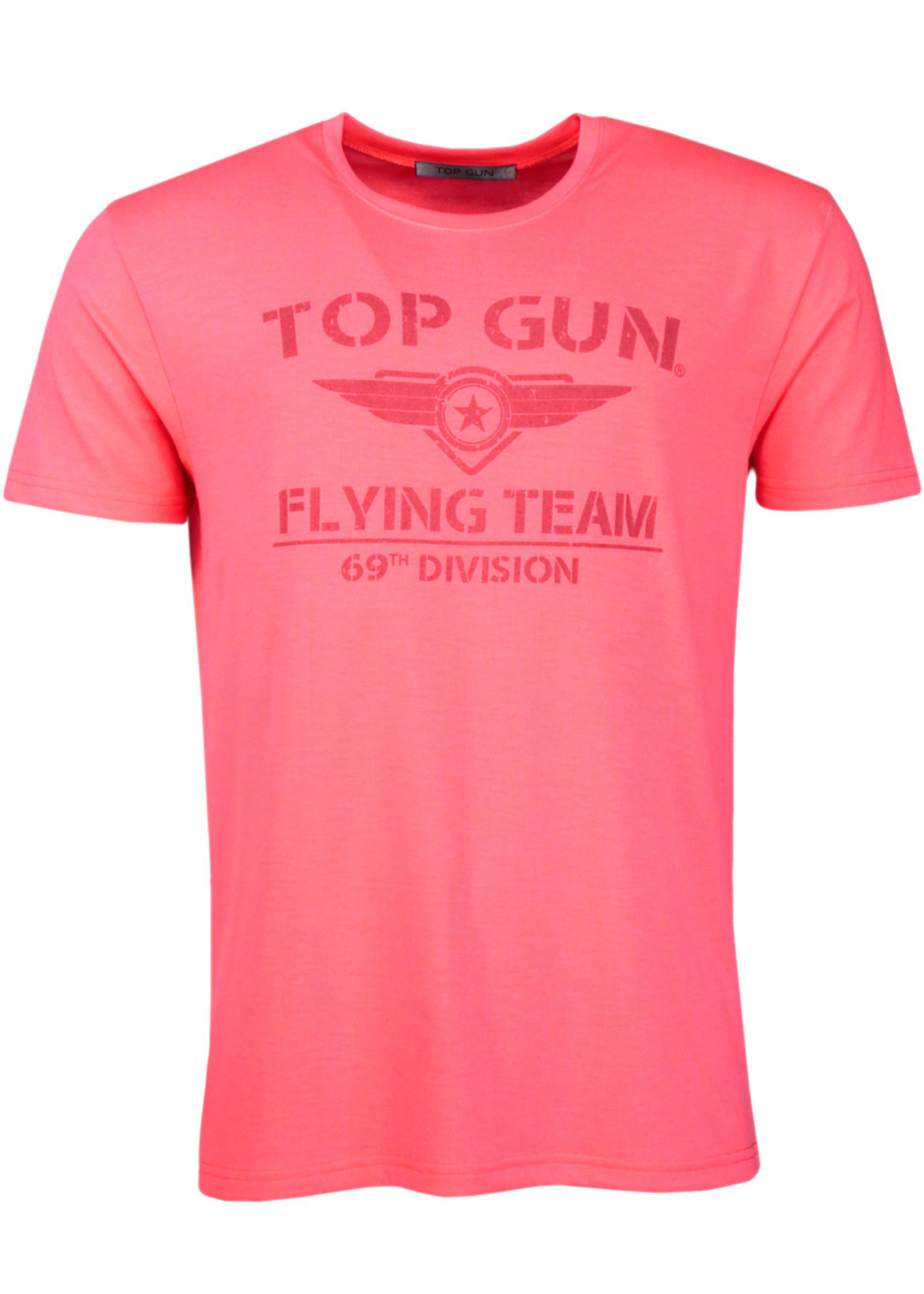 Top Gun Top Gun ® T-shirt "Shining" neon roze