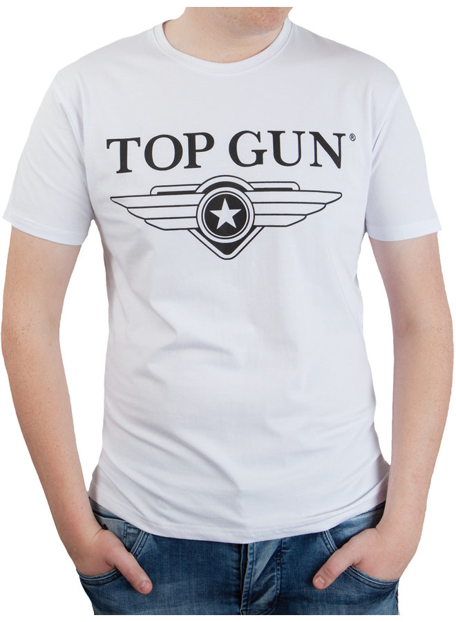 Top Gun ® "Cloudy" T-shirt, blanc