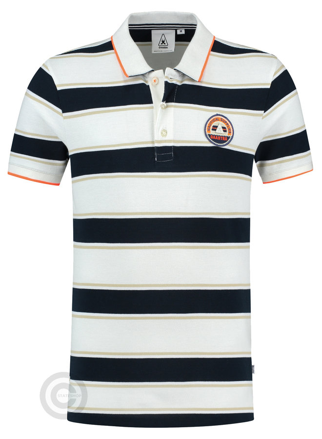 Gaastra men's polo shirt "Nautical Supplies" off-white