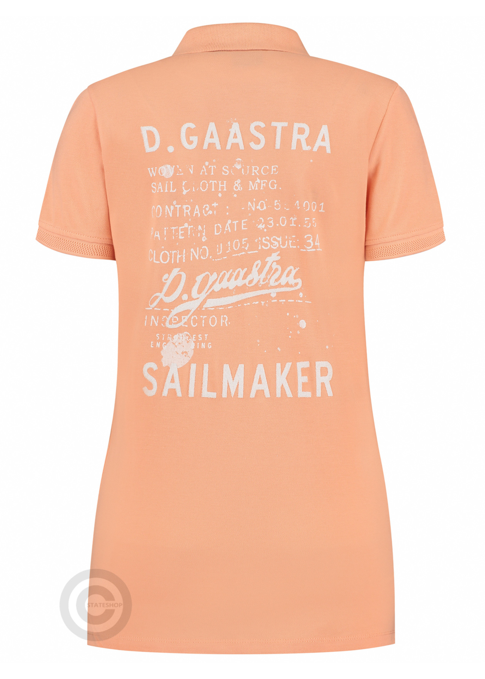 Gaastra Gaastra ladies polo shirt "Port Vauban" orange