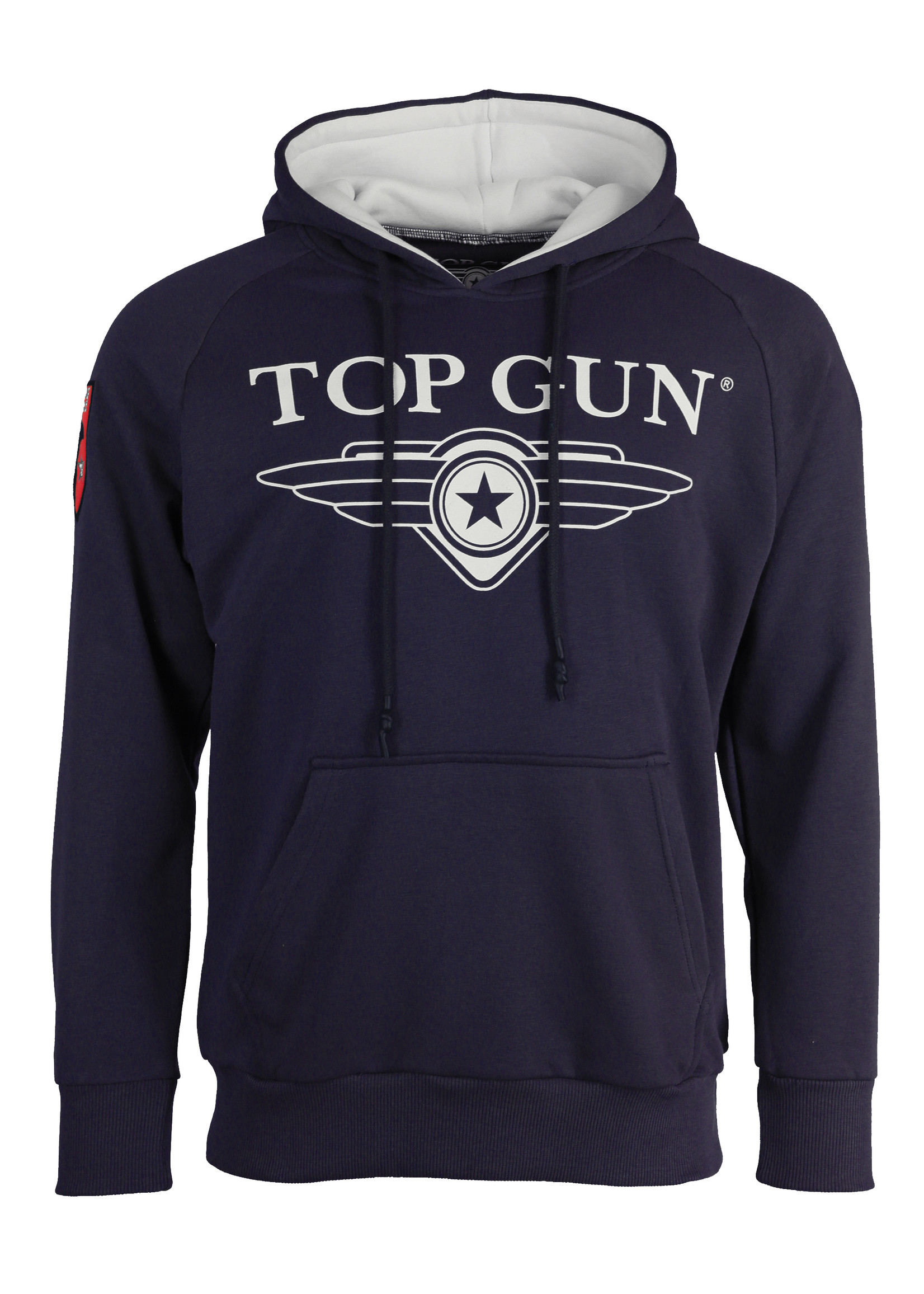 Top Gun Top Gun ® Hoodie "Defender" Dark Blue