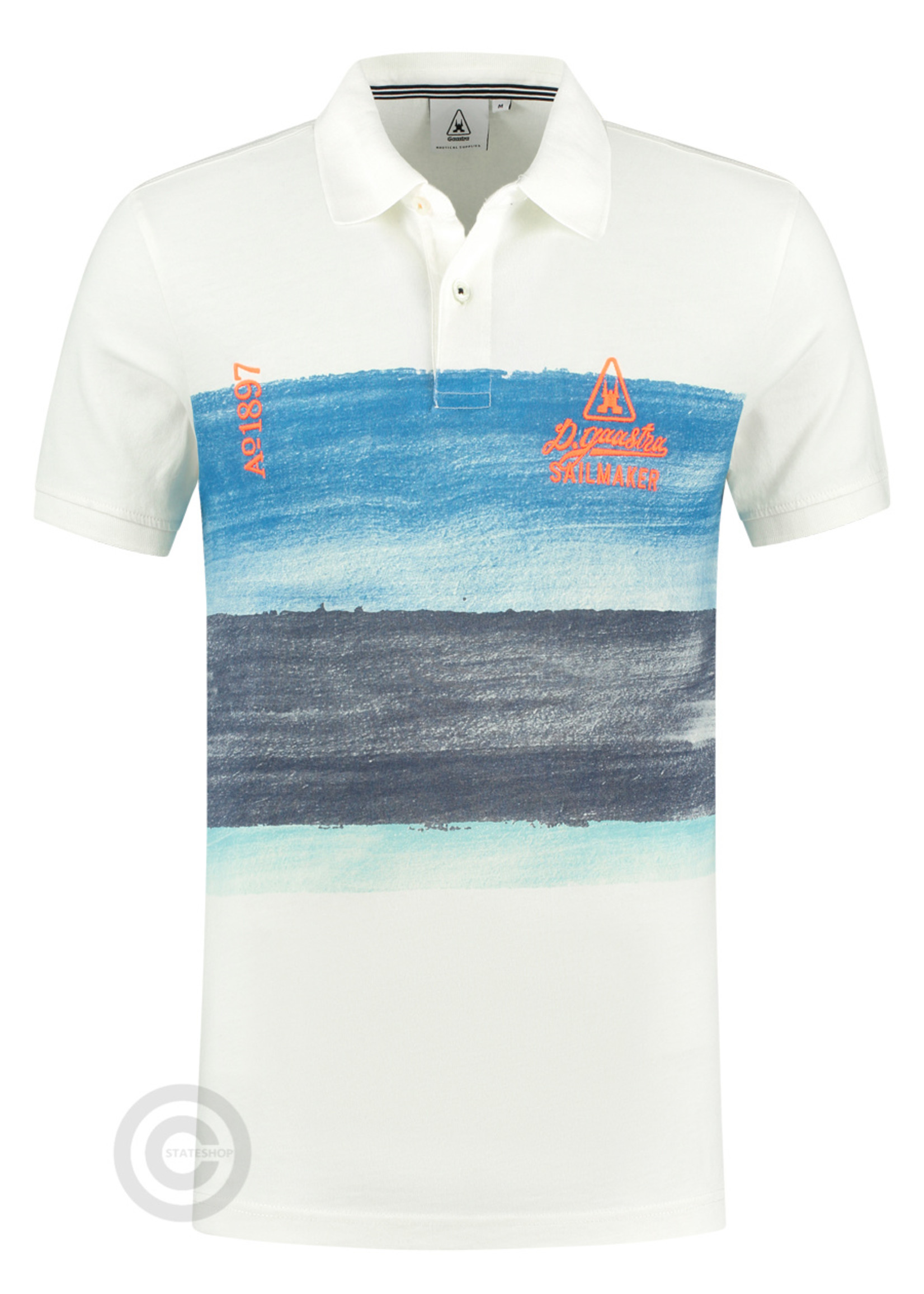 Gaastra Gaastra men's polo shirt "Sailmaker" off-white