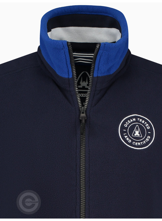 Gaastra men's fleece jacket "Ocean Tested" Dark Blue
