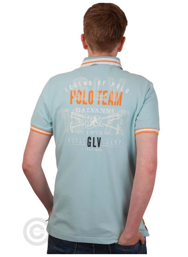 Polo Galvanni "Legends of Polo", bleu clair