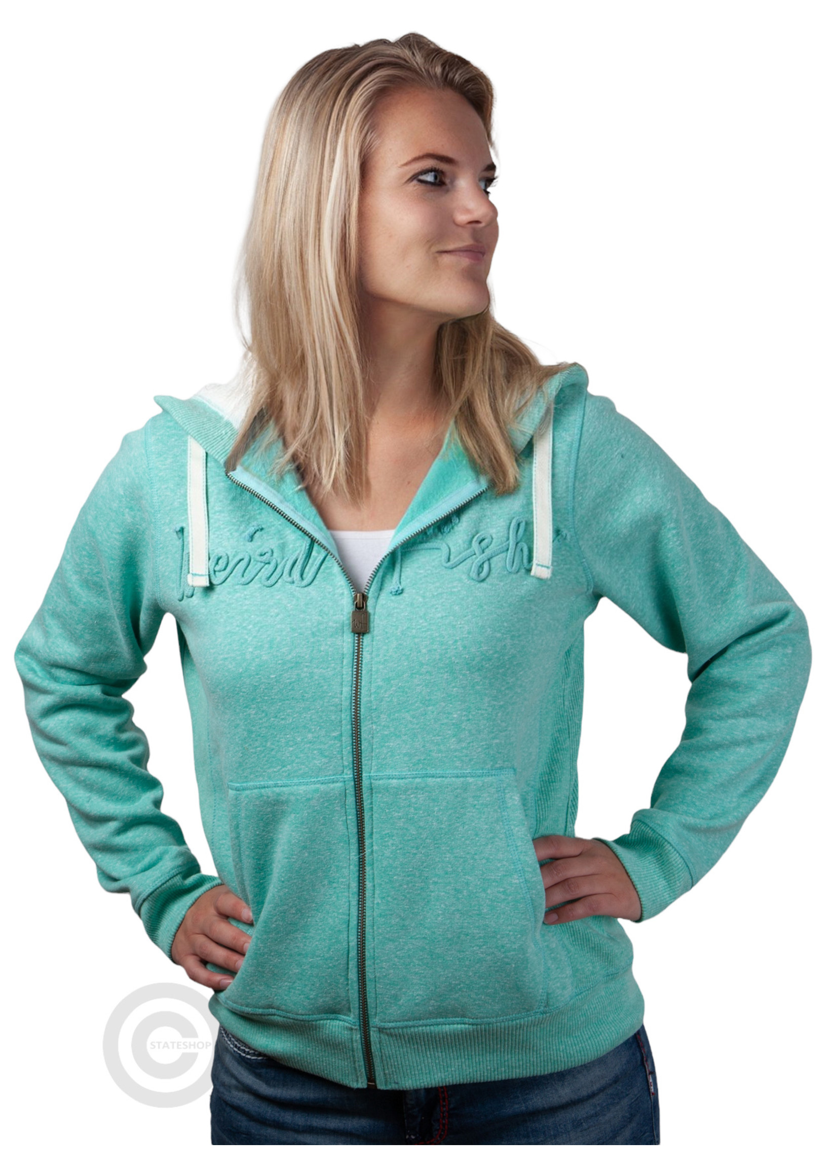 Weirdfish Branded Hoodie Full Zip 